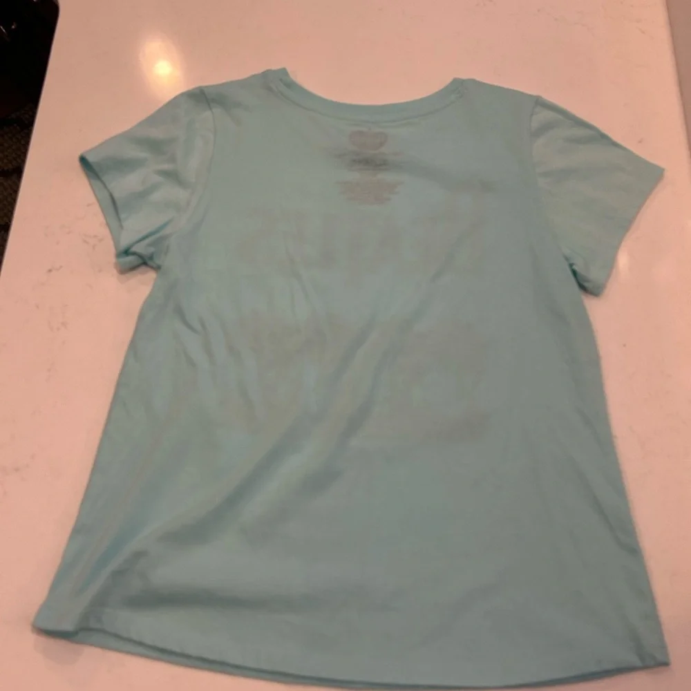 The Beatles Kids T-Shirt -‎ Aqua with Colorful Graphic size 14-16